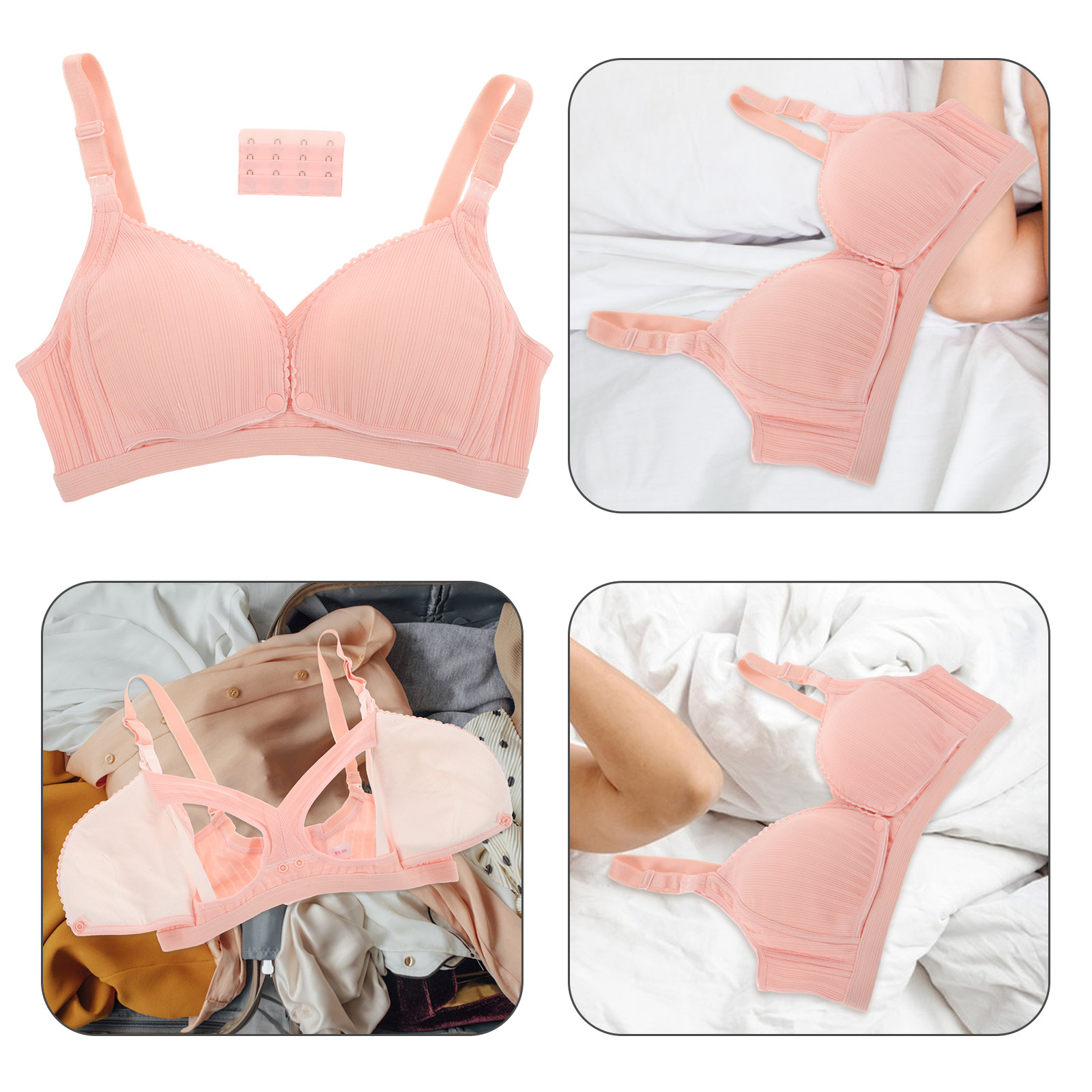 Nursing Bra Clip - Bra Menyusui Ibu Hamil Warna Pink