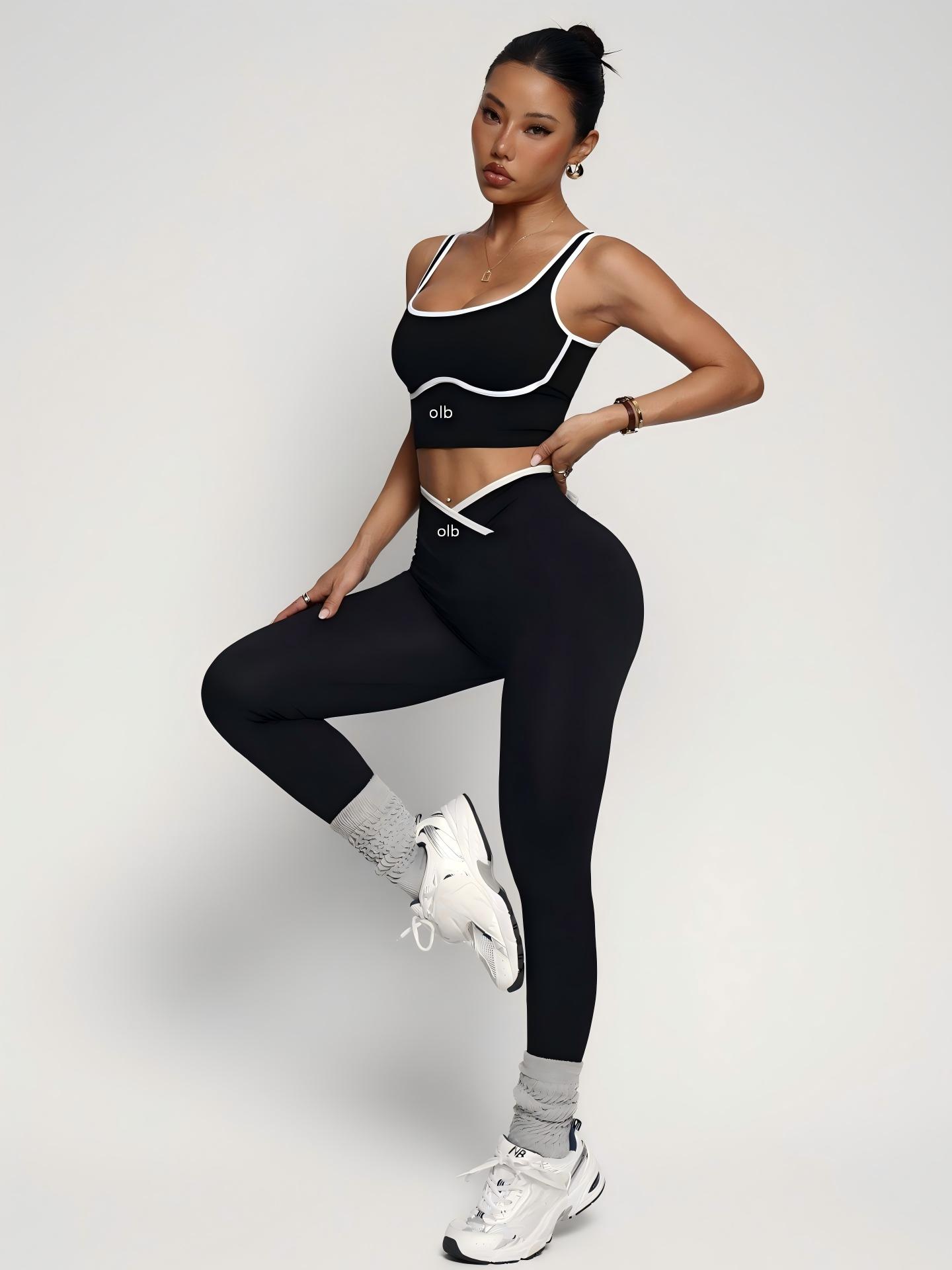 Setelan olahraga 2 potong baru - Sports Bra Racerback ulasan dan harga